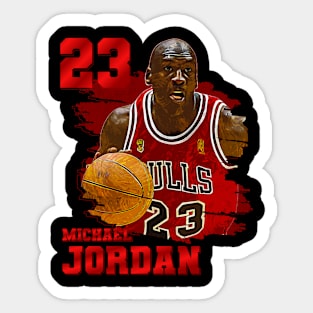 Michael jordan || 23 Sticker